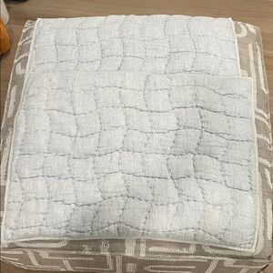 Pottery Barn Cloud Quilted Sham Standard
Chambray Blue